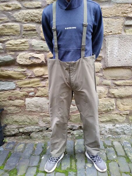 Austrian Goretex Waterproof Trousers bib and brace