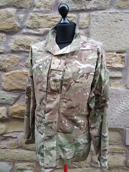 British Army Issue MTP camo Combat shirt jacket