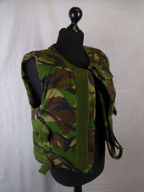 British Army Woodland Combat Flak Jacket