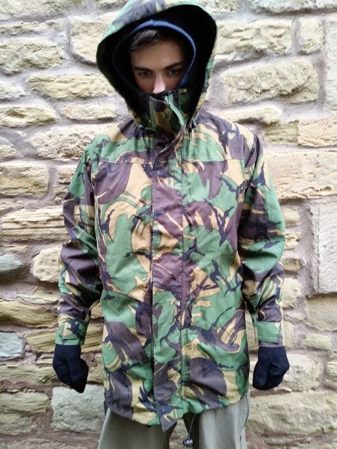 Army dpm Woodland MVP Jacket( Ripstop shell fabric S-XL Walk