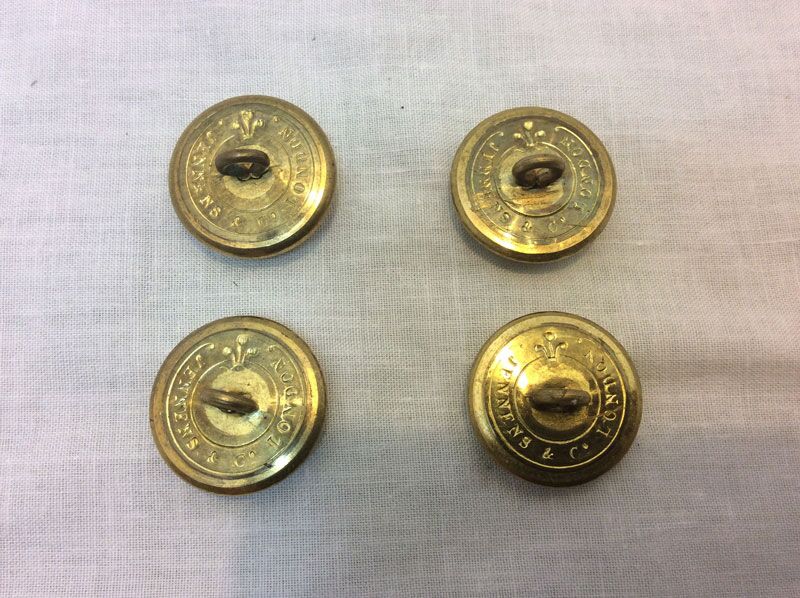 Royal Company of Archers, Kings Crown Buttons