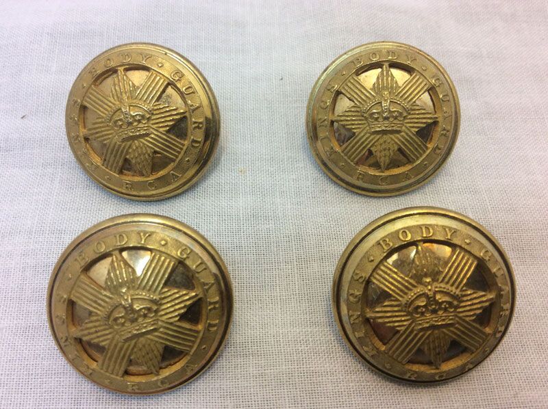 Royal Company of Archers, Kings Crown Buttons