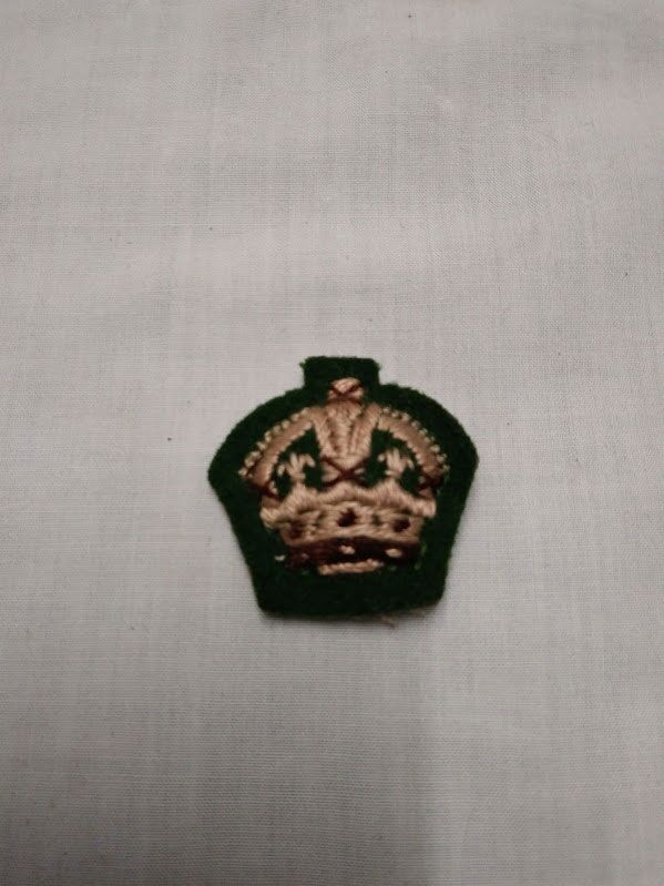 British Army officer Cloth Rank insignia pip
