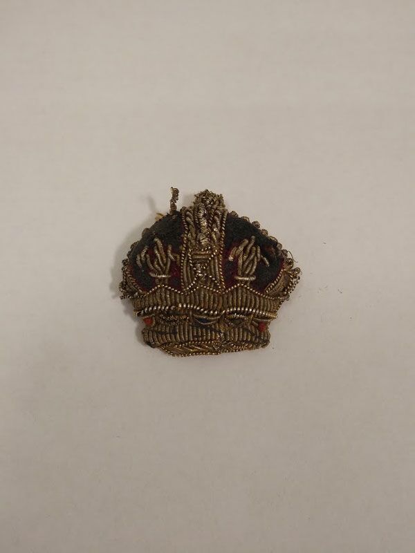 Bullion Epaulette Rank Insigina Kings Crown