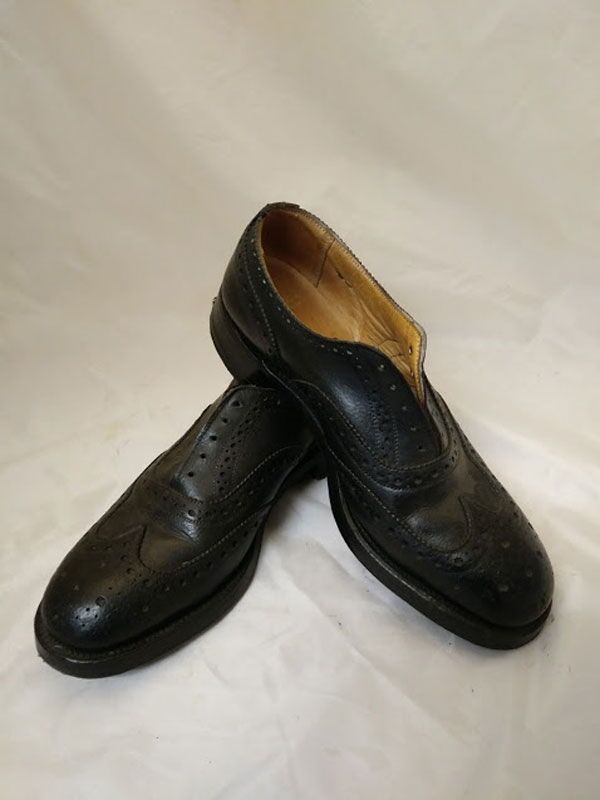 British Army Brogues Highland Scottish Black