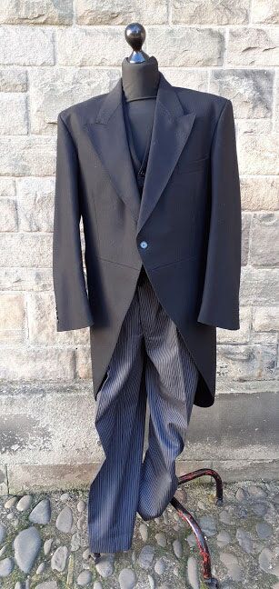 3 piece pinstripe tailcoat morning suit 3 piece pinstripe tailcoat morning suit