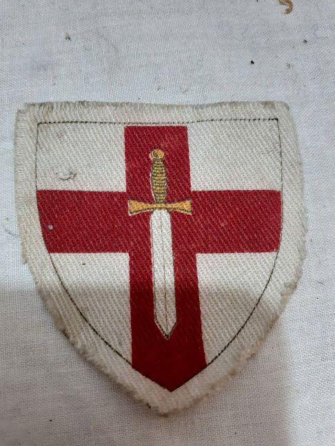 British 1st Army divisional formation patch British 1st Army divisional formation patch