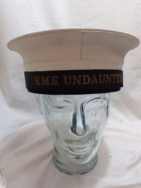 Genuine British Royal Navy sailors Class II pork pie hat Genuine British Royal Navy sailors Class II pork pie hat