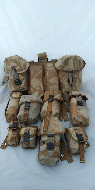 Tactical military utility pouches - desert camo Tactical military utility pouches - desert camo
