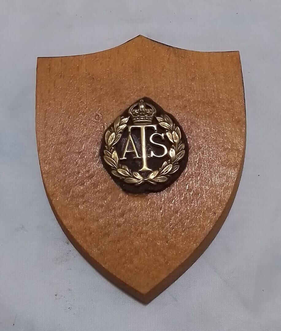 ATS Auxiliary Territorial service mess plaque ATS Auxiliary Territorial service mess plaque