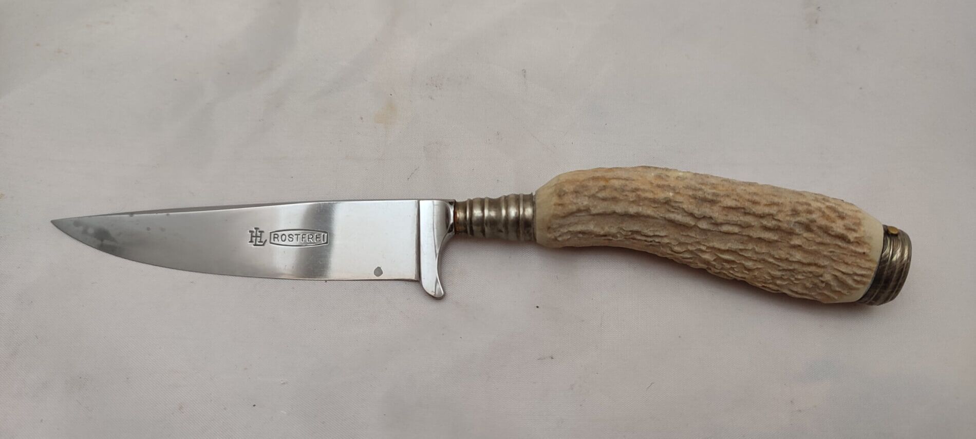 German Hunting Knife Antler Handle - Rostfrei German Hunting Knife Antler Handle - Rostfrei