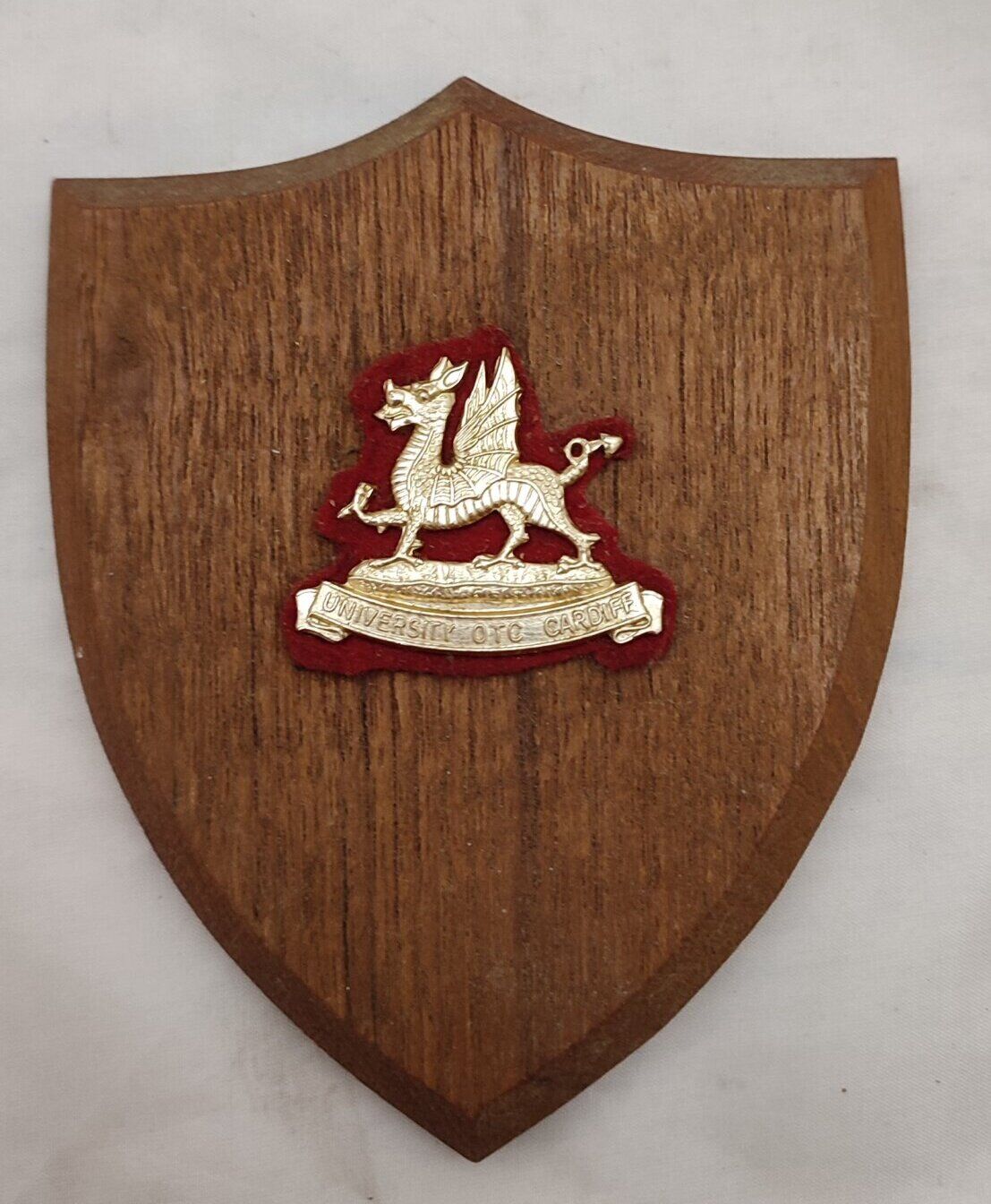 Cardiff University OTC mess plaque Cardiff University OTC mess plaque