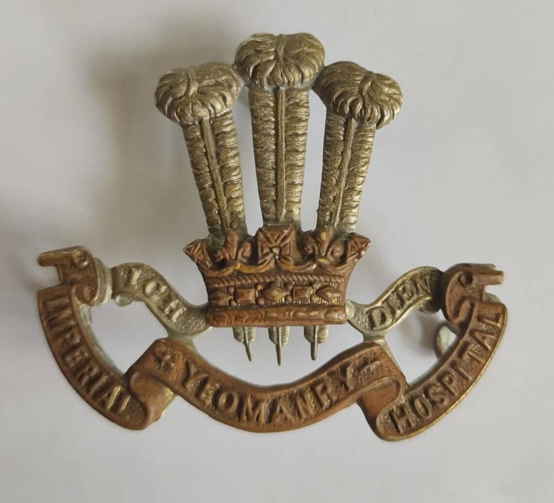 Imperial Yeomanry Hospital cap badge Imperial Yeomanry Hospital cap badge